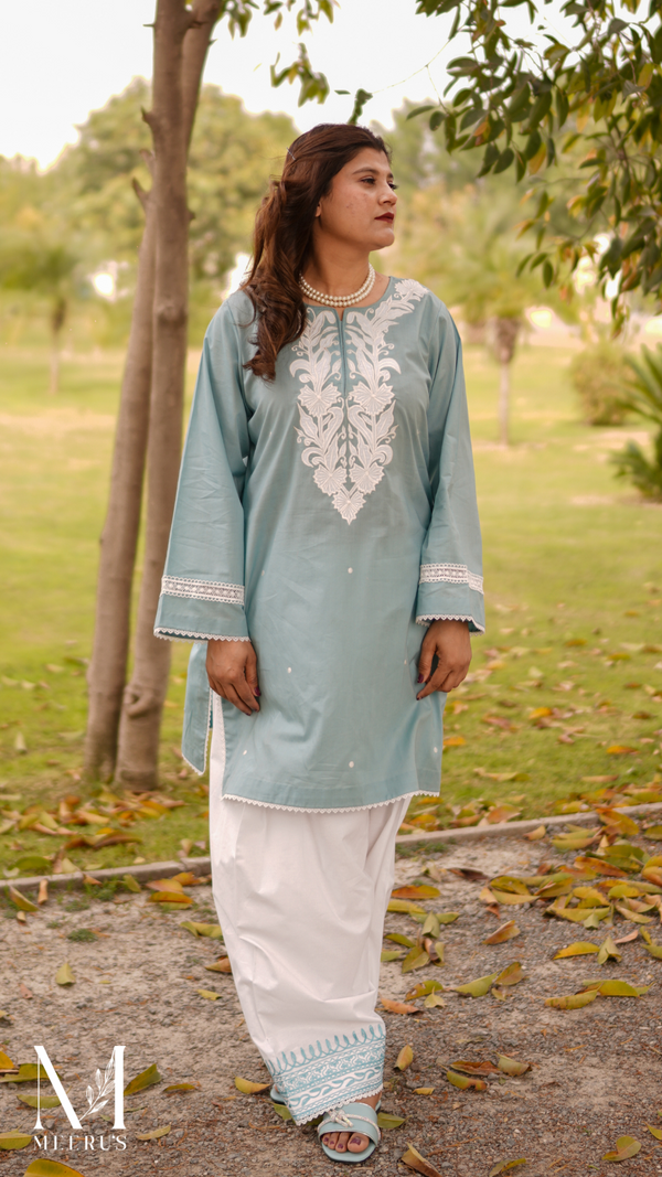 Light Turquoise - 2 Pc