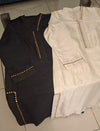 Mukesh - Black | 2 pc | Korean Raw Silk