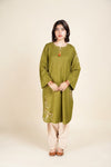 Olive luxe shirt