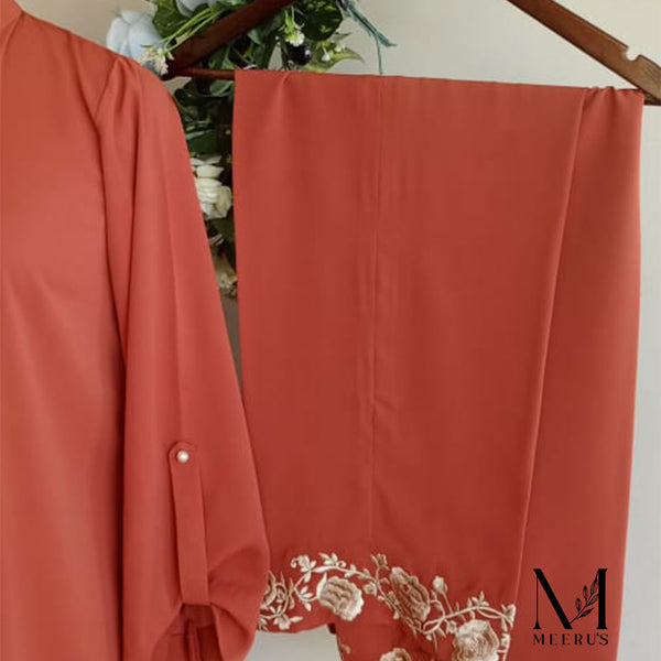 Rust 1 (Embroided Trouser)
