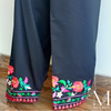 Black Embroidered