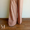 Brown Embroidered