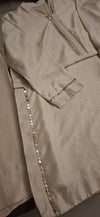 Mukesh - Off White | 2 pc | Korean Raw Silk