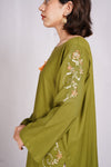 Olive luxe shirt